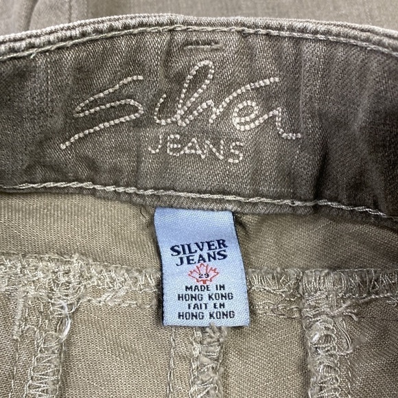 Silver Jeans Western Glove Works Brown Wide Leg Pants Size 29x33 - Picture 11 of 14